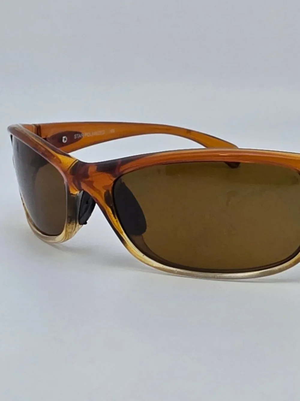 Suncloud Star Brown Fade Frame Polarized Brown Lens Sunglasses w/ Case 55-14-125